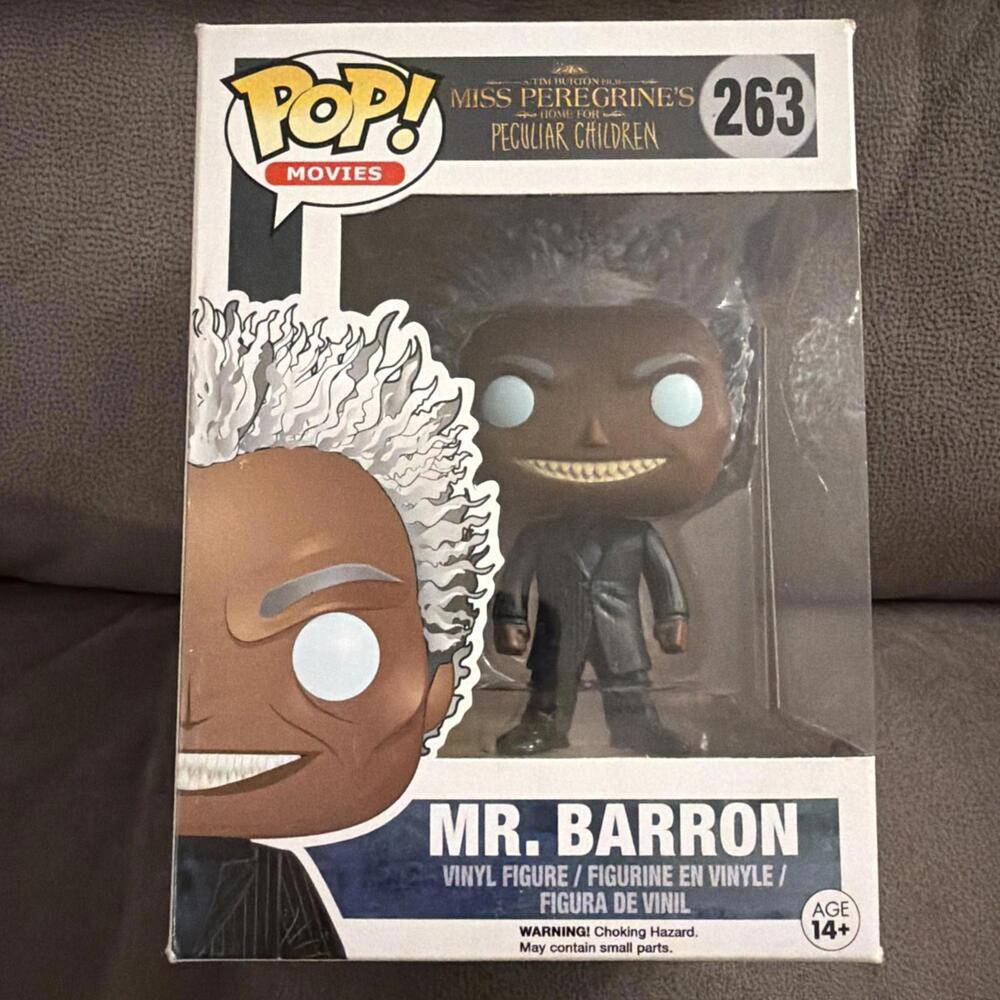 Funko Pop! Miss Peregrines Home for Peculiar Children Mr. Barron Wear Box